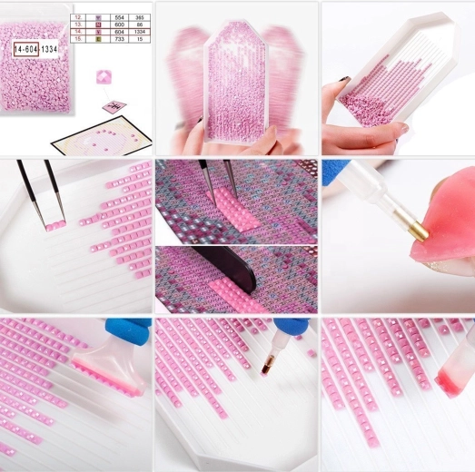 Bleščeči kamenčki in organizirani pripomočki