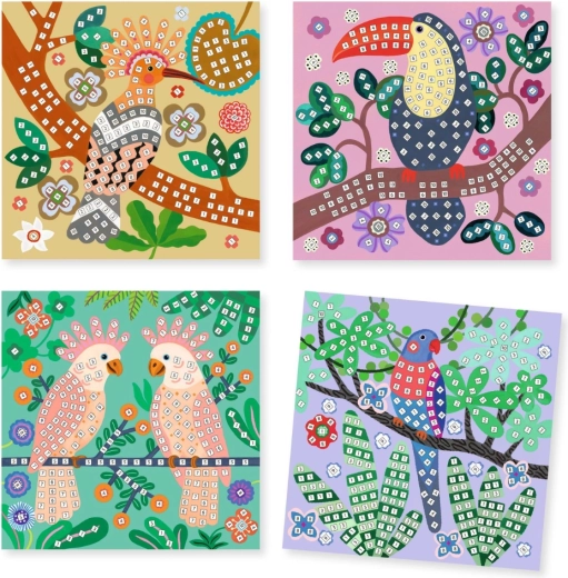 Prva mozaika, ki vodi korak za korakom