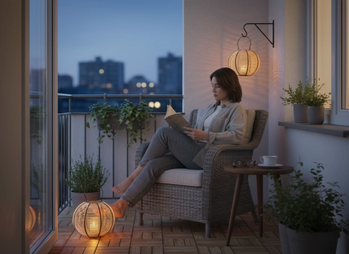 Idealno za balkone in manjše prostore