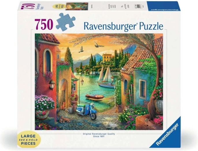 Ravensburger sestavljanka Vile na obali XL 750 koščkov