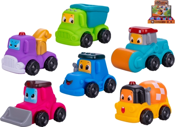 Mehka gradbena vozila za otroke 18+ mesecev