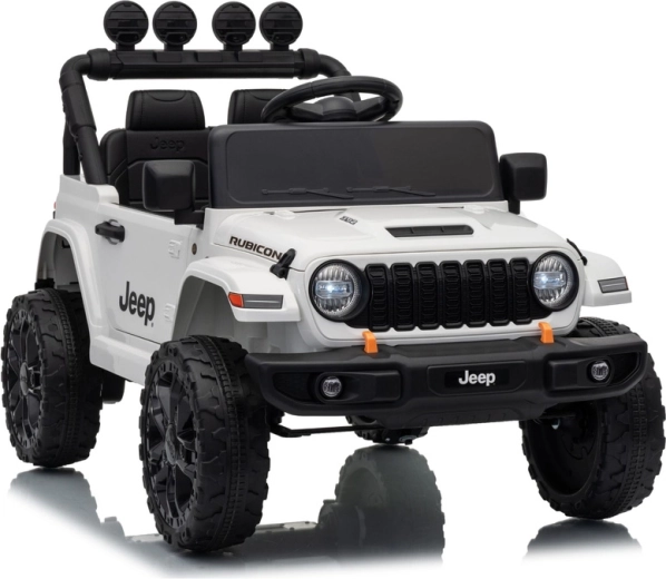 Otroški električni avtomobil Jeep Rubicon 24 V – Bela