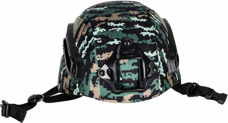 Helmet with accessory attachment