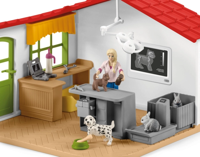 Realistična veterinarska ambulanta z rentgenom