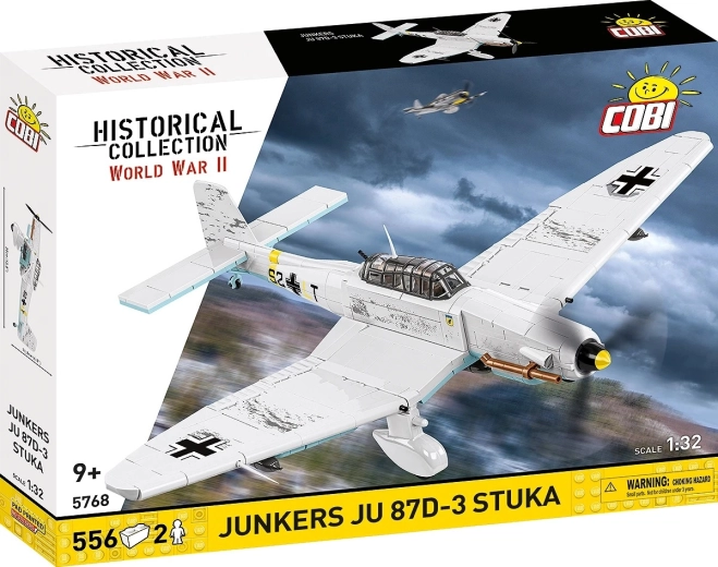 Sestavljivi model letala Junkers Ju 87 D-3 Stuka – 556 delov