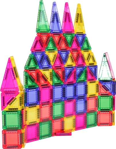 Kreativno 3D sestavljanje z živahnimi barvami