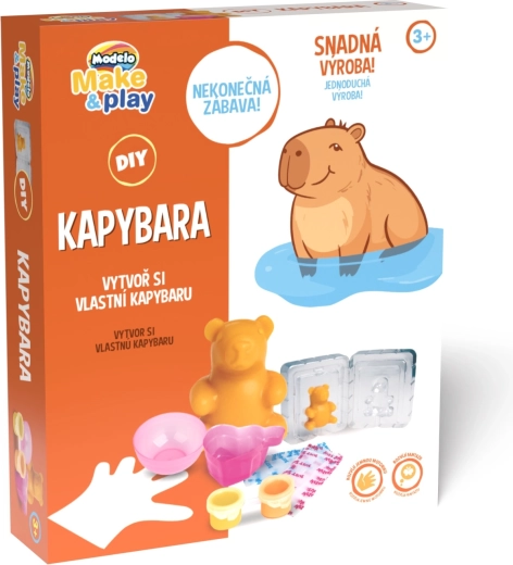 Modelo make&play izdelava poskočne žogice planetek rožnata