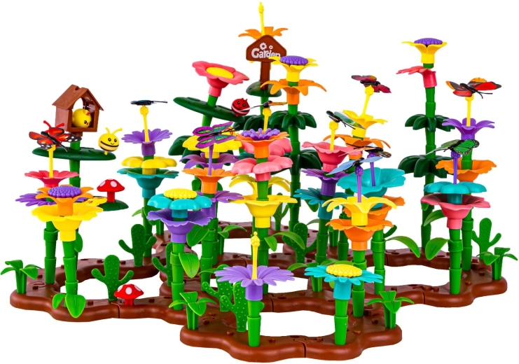 Adjustable flower garden