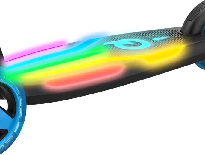 LED svetlobni šov v podestu in kolesih