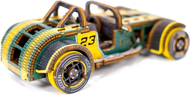 Darilna lesena škatlica s stojalom