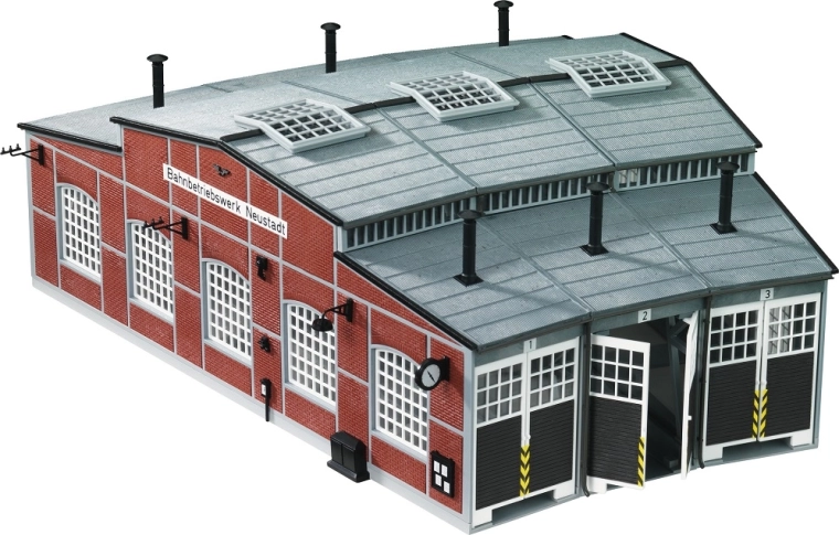 Fleischmannov depo za 3 lokomotive H0