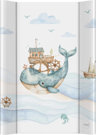 Ceba Baby previjalna podloga s trdo desko 50 × 70 cm Ocean Adventure