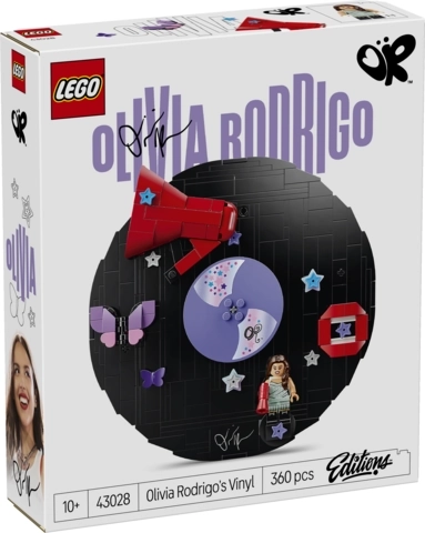 Rotating element and glittery stickers