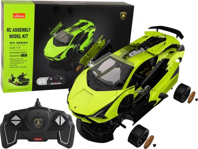 R/C 1:18 Lamborghini Sian FKP 37 Rastar komplet iz kock