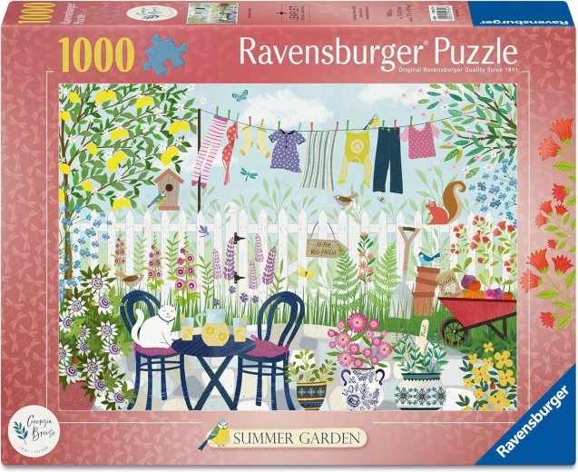 Ravensburger sestavljanka Poletni vrt 1000 koščkov