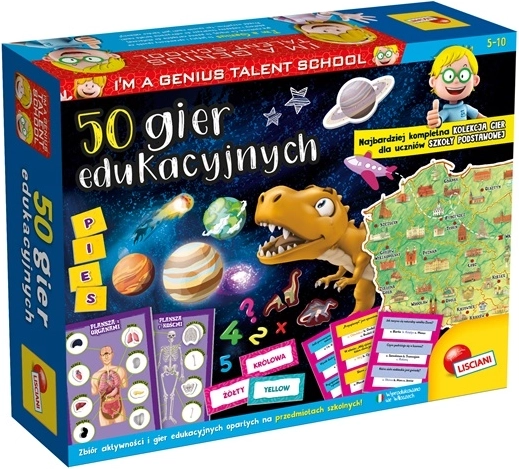 Lisciani I’m a Genius: 50 izobraževalnih iger