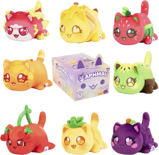 Aphmau Mystery MeeMeow plišasta mucka sadje (presenečenje)