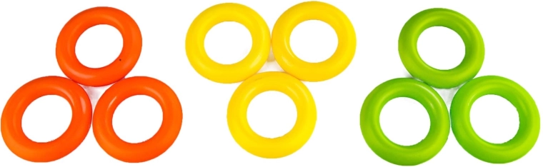 Colorful rings for a thrilling competition