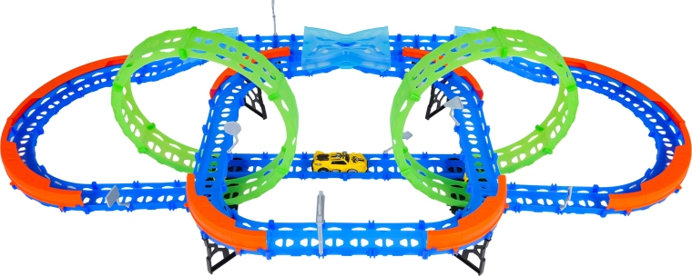 Dve fluorescenčni zanki 360°