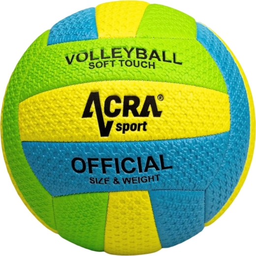 ACRA odbojkarska žoga za odbojko na mivki soft touch velikost 5
