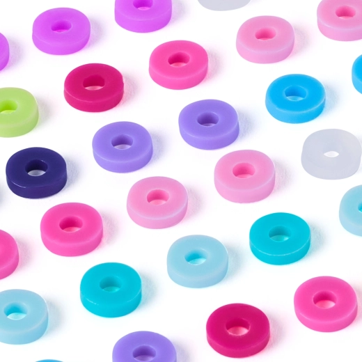 More than 1,200 heishi beads