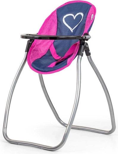 Zložljiv jedilni stolček za realistično hranjenje