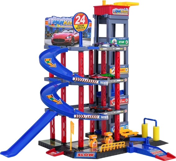 Igralna podloga s cestami in bogatimi dodatki