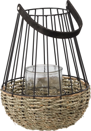 Odporna kovinska konstrukcija v črno‑rjavem dizajnu