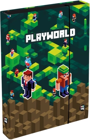 OXYBAG škatla za zvezke A4 Jumbo PLAYWORLD
