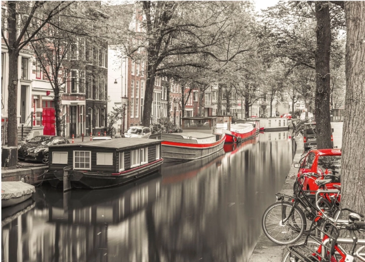 Puzzle DINO Amsterdam – kanal, 3000 delcev