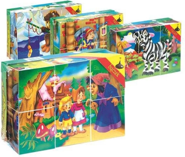 Mini slikovna sestavljanka – 6 kock