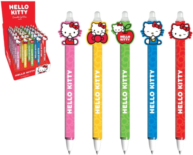 Gelsko pisalo Hello Kitty z možnostjo brisanja