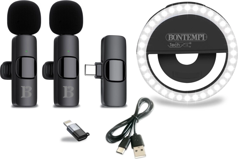 Mini krožna LED luč s tremi ravnmi svetlosti