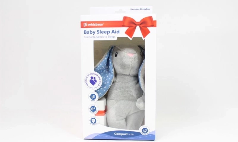 Whisbear šumeči uspavalček zajček Felek
