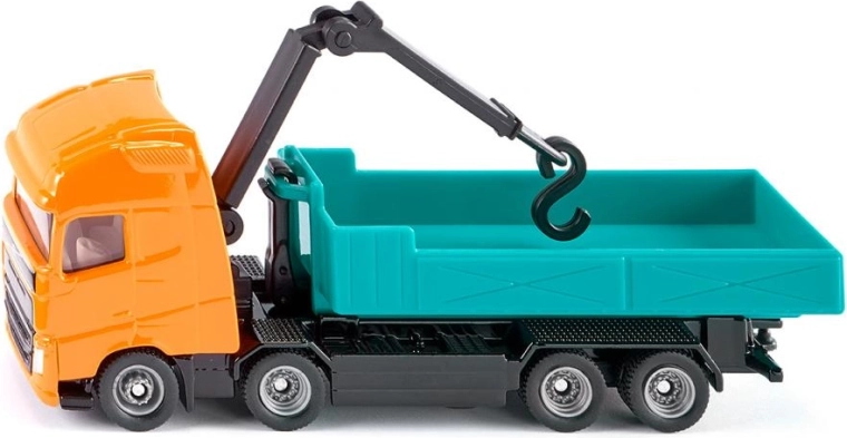Siku super volvo fh kaveljski nosilec z žerjavom 1:87