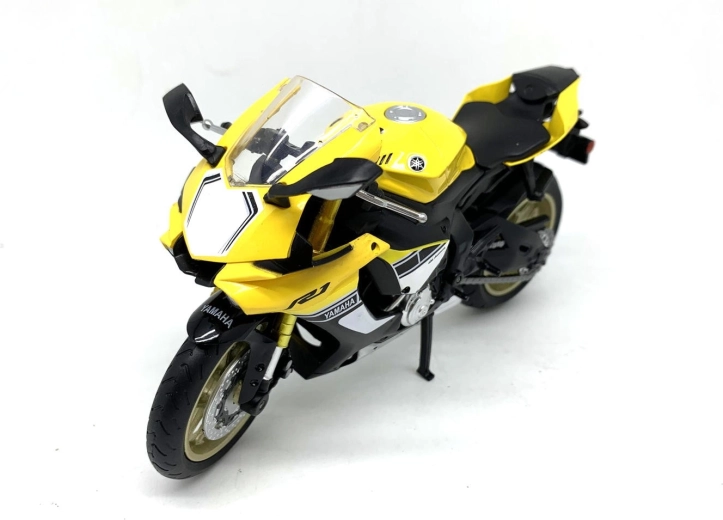 MSZ model motocikla Yamaha YZF-R1 rumen 1:12 - 1 kos