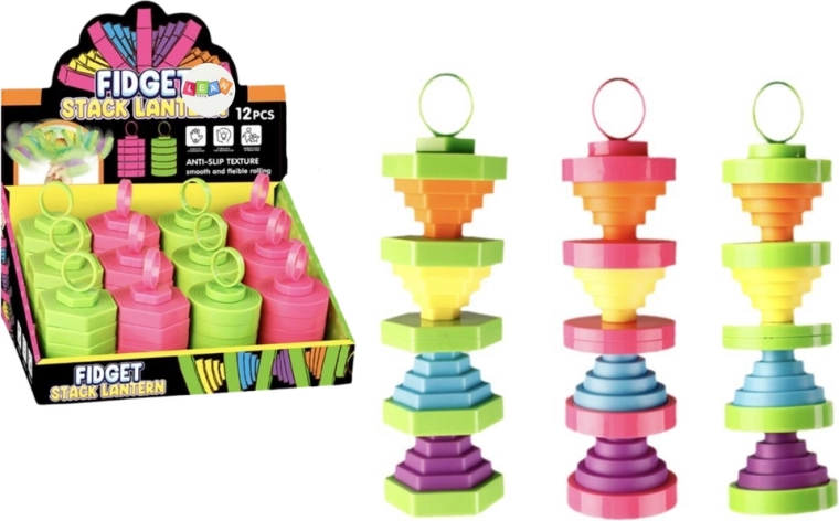 Senzorična igrača Proti-stresni zložljivi obesek