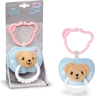 BABY born for babies plišasto grizalo s sponko