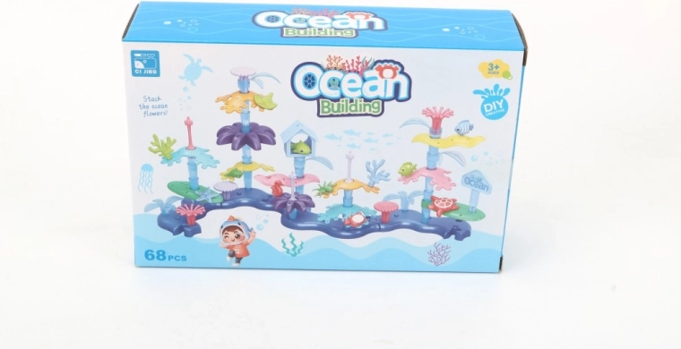 Creative Building Set Happy Garden Underwater World 68 Pieces