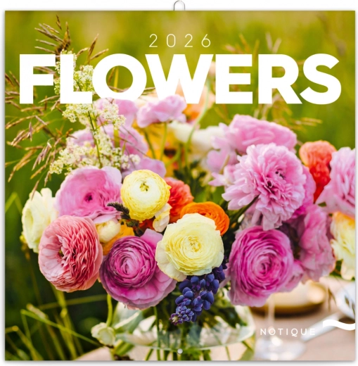 Beležniški koledar Cvetlice 2026