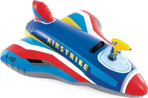 Napihljivo reaktivno letalo z vodnim topom za otroke INTEX