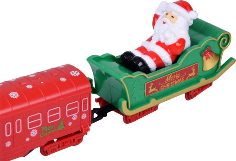 Elegantni vagoni z božičnim motivom