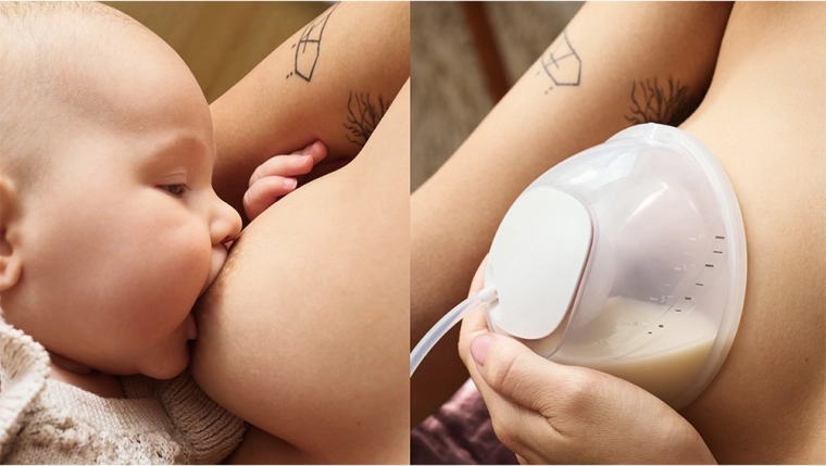 Naravni ritem sesanja dojenčka