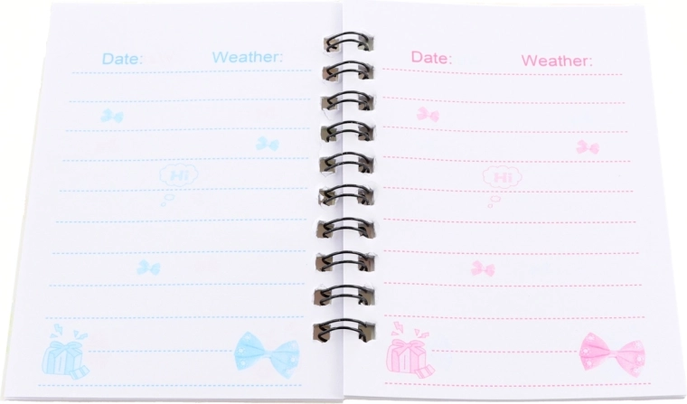 Barvni črtani listi