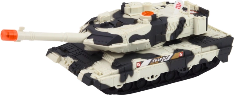 Tank z lučmi, zvoki in vrtljivim stolpom