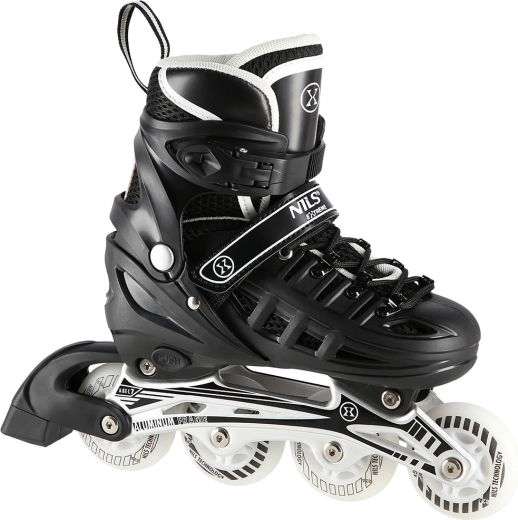 Otroške drsalke 4v1 NILS Extreme NH10905 – nastavljive inline, ledne in quad drsalke z LED kolesci – S (31–34)