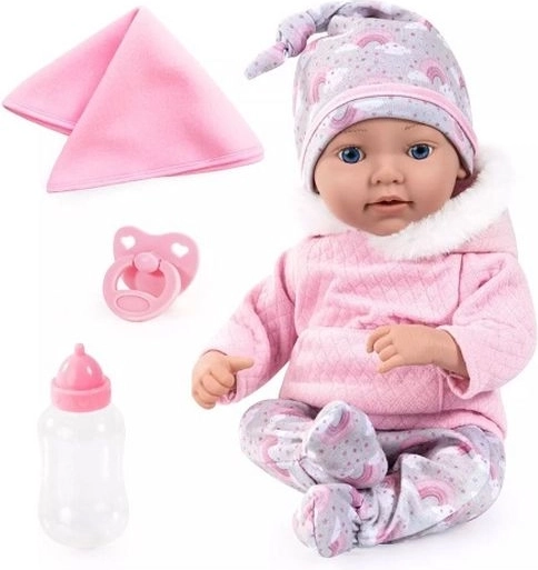 Bayer reborn dojenček – punčka 38 cm z dodatki
