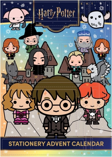 Harry Potter adventni koledar s pisarniškimi potrebščinami
