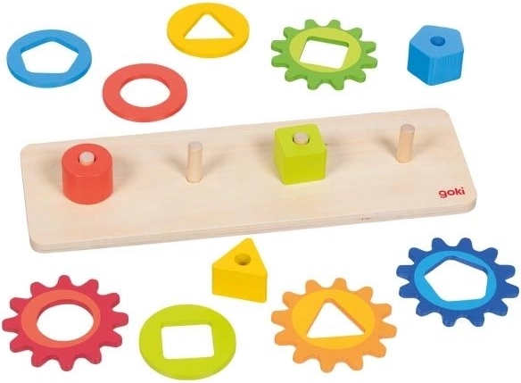 Učenje skozi igro: razvrščanje oblik in barv