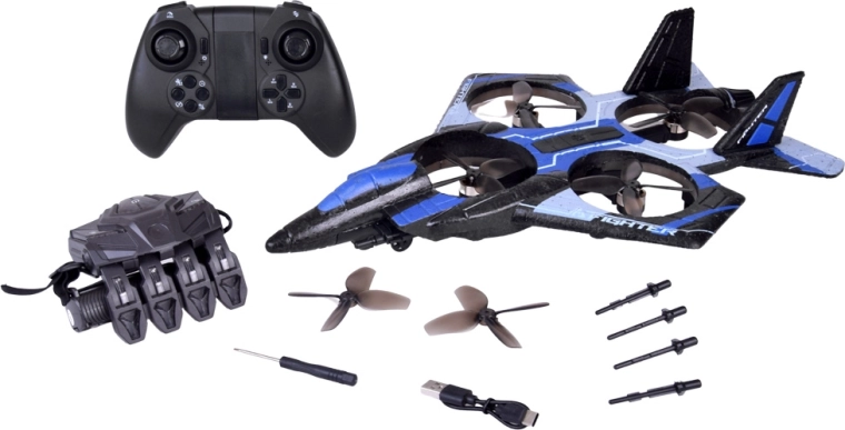 Dvojno upravljanje: rokavica in klasični daljinec